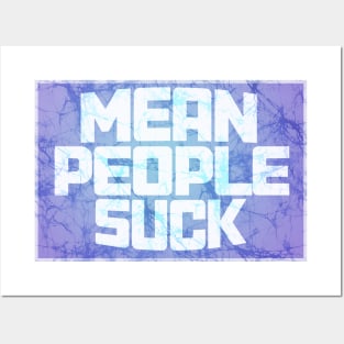 Mean People Suck batik style Grateful Dead Company Phish lot peace love Posters and Art